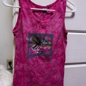 Vibrant Pink Sleeveless Top